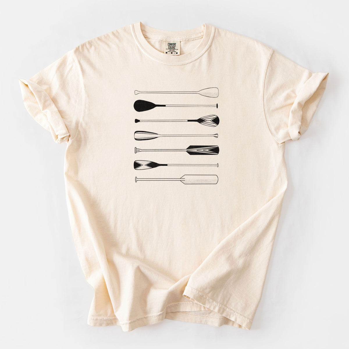 Canoe Paddles - Unisex Comfort Colors Garment-Dyed Heavyweight T-shirt