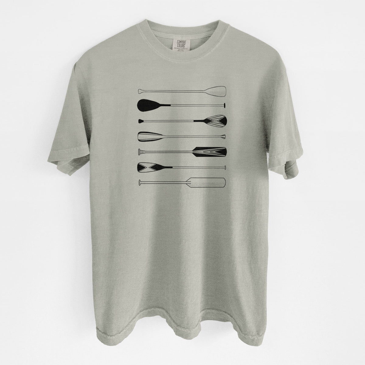 Canoe Paddles - Unisex Comfort Colors Garment-Dyed Heavyweight T-shirt
