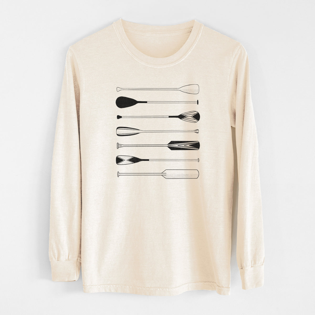 Canoe Paddles - Unisex Comfort Colors 100% Cotton Long Sleeve
