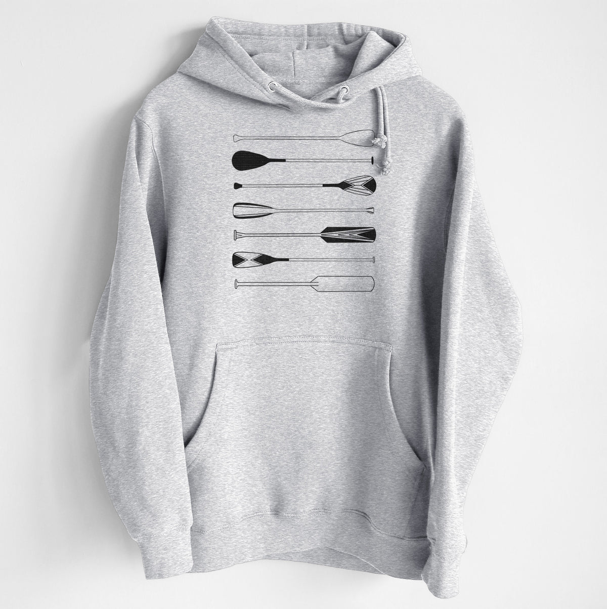 Canoe Paddles - Heavyweight Fleece Hoodie