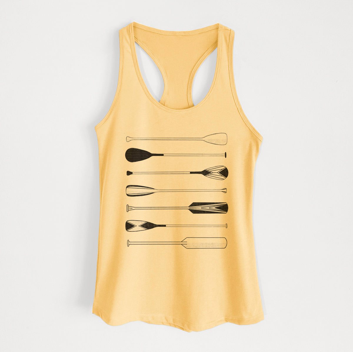 Canoe Paddles - Women's Racerback Tanktop