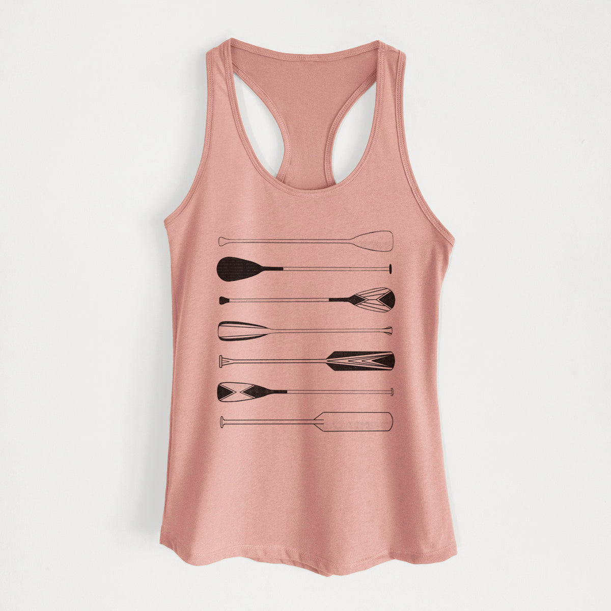 Canoe Paddles - Women's Racerback Tanktop