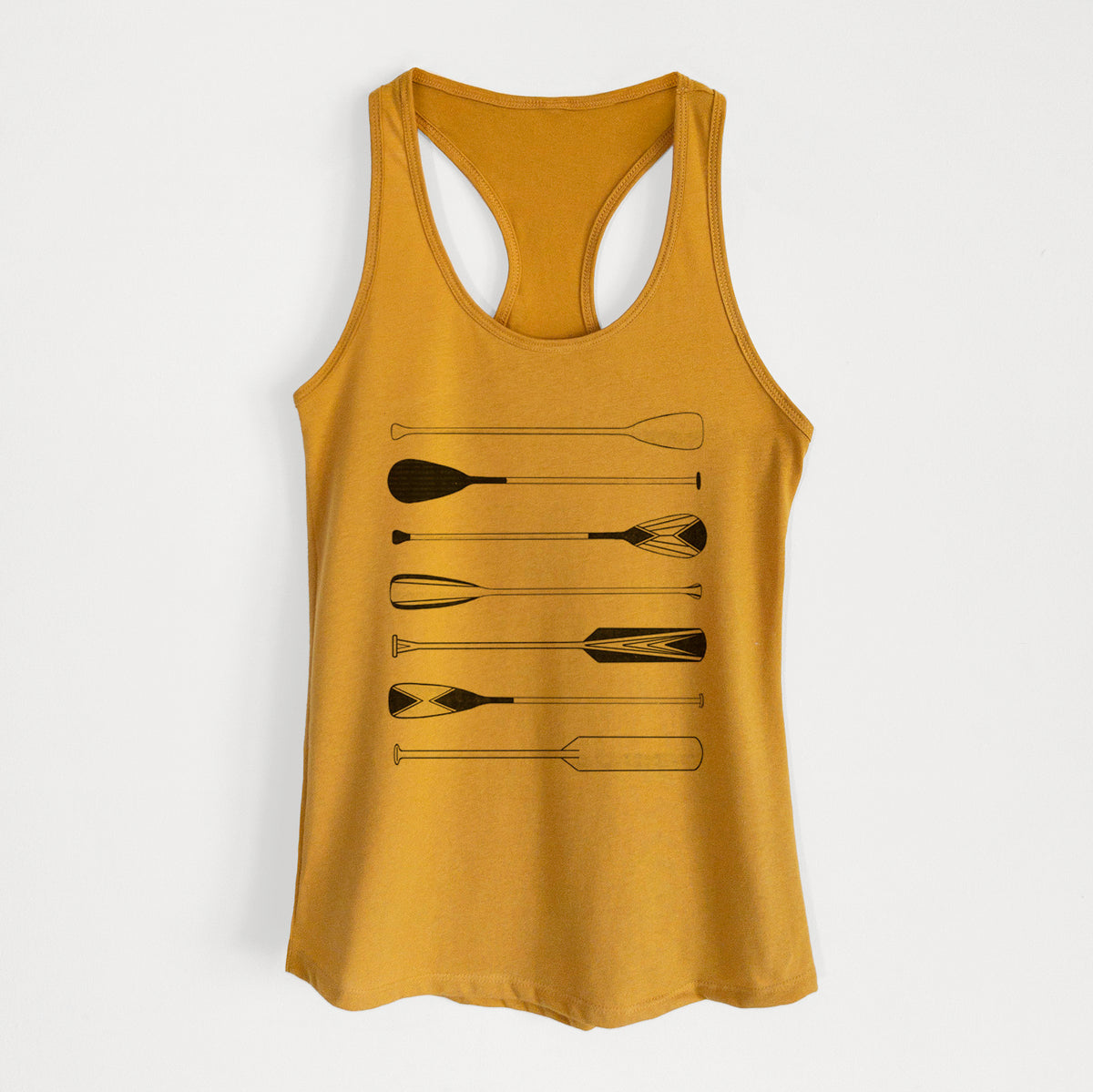 Canoe Paddles - Women's Racerback Tanktop