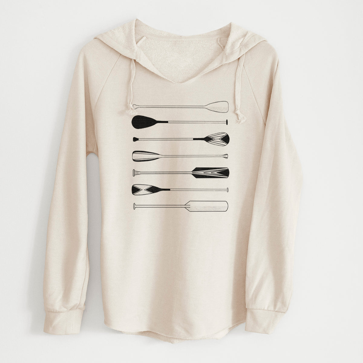 Canoe Paddles - Cali Wave Hooded Sweatshirt
