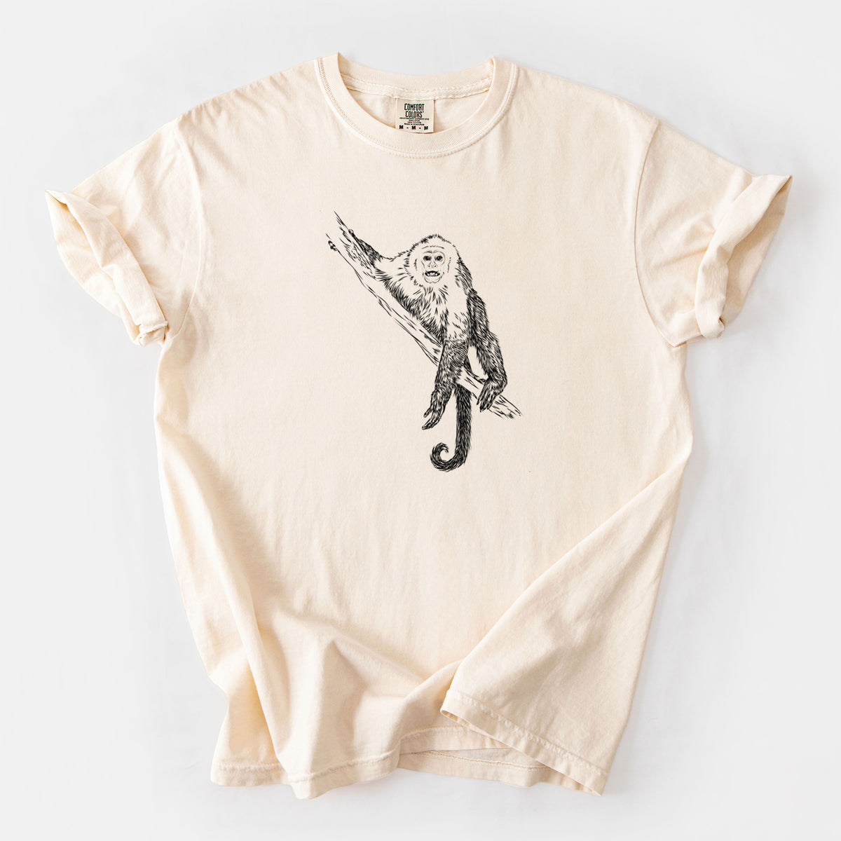 Capuchin Monkey - Cebus imitator - Unisex Comfort Colors Garment-Dyed Heavyweight T-shirt