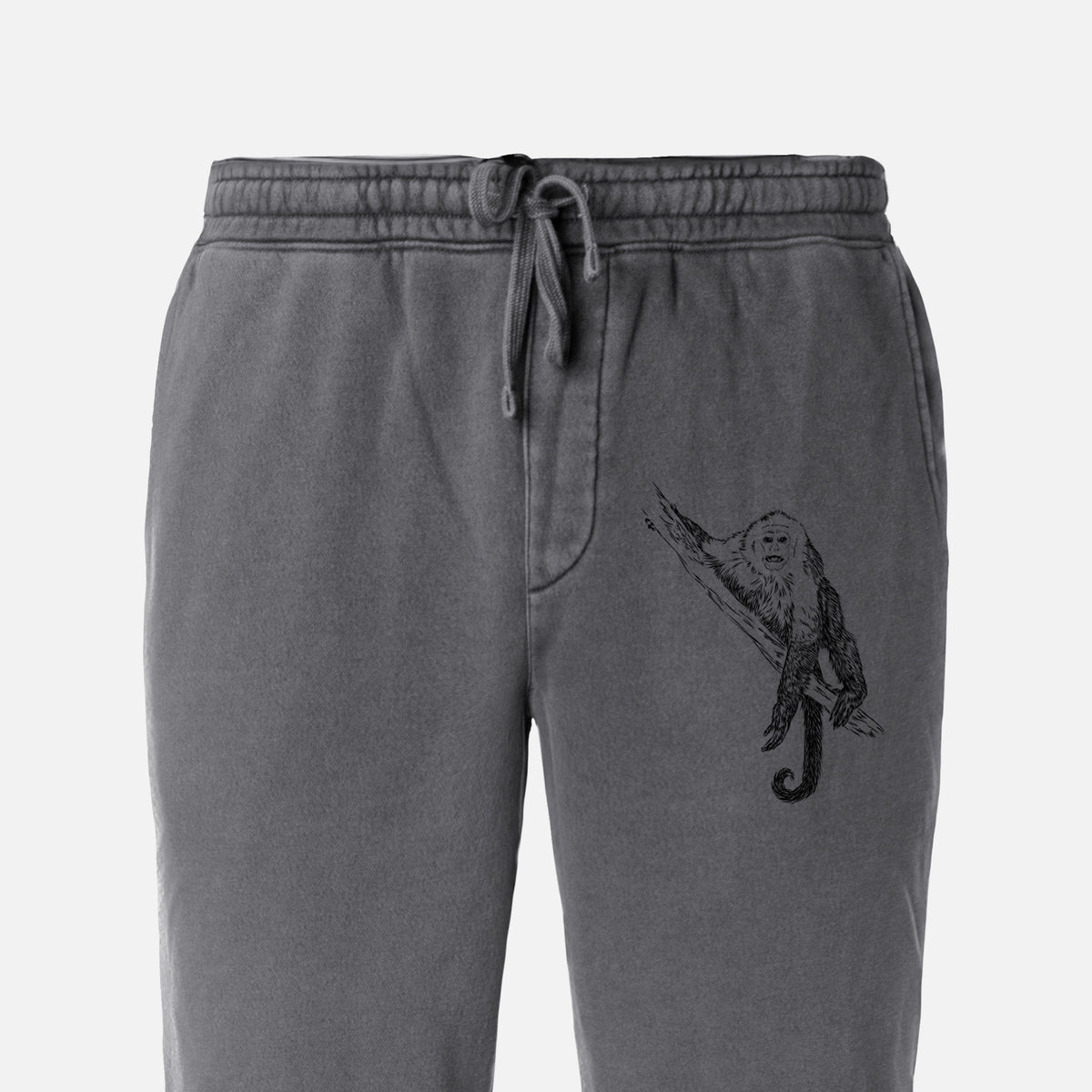 Capuchin Monkey - Cebus imitator - Unisex Pigment Dyed Sweatpants