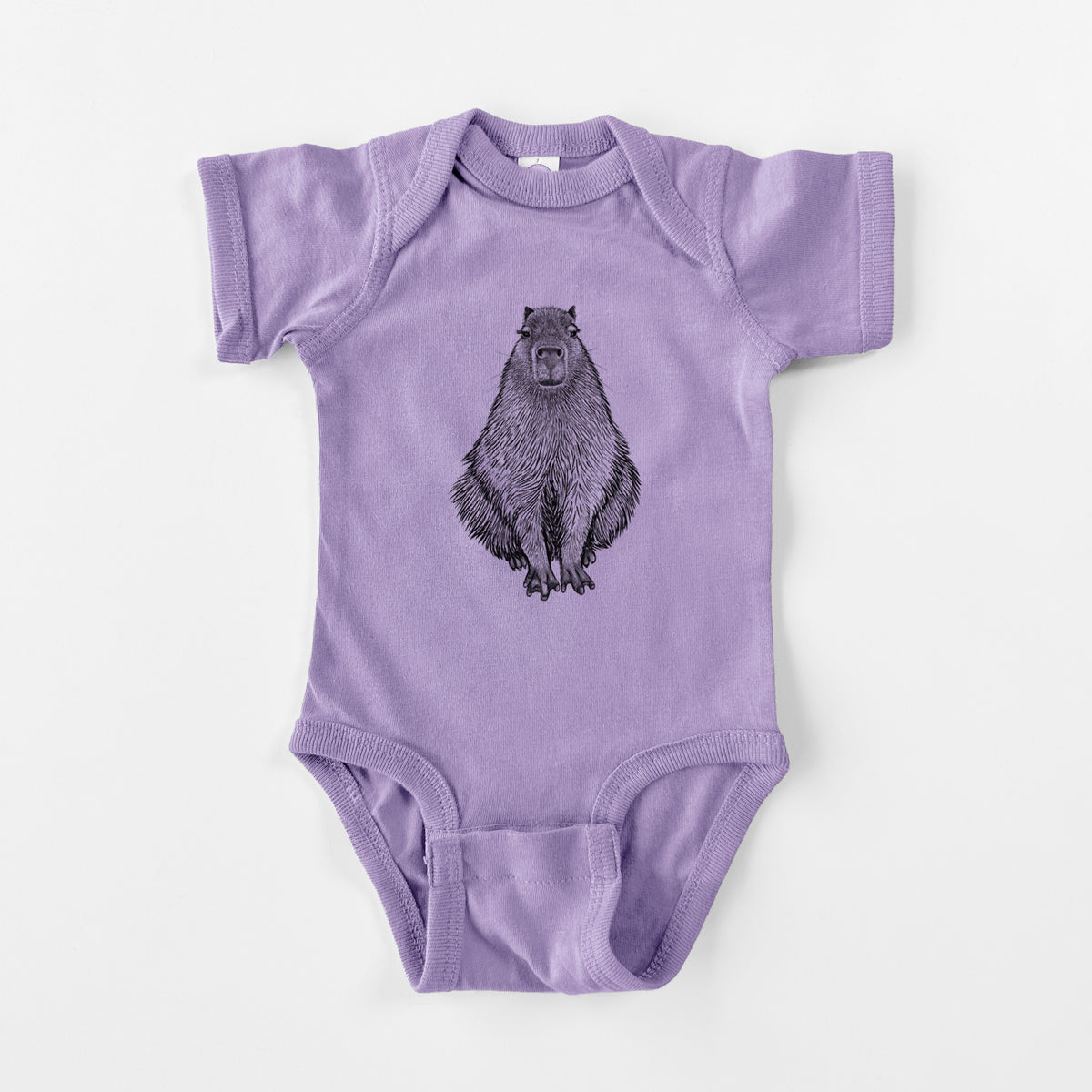 Capybara - Hydrochoerus hydrochaeris - Baby Fine Jersey Bodysuit