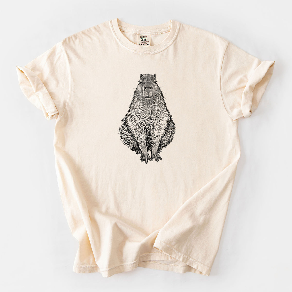 Capybara - Hydrochoerus hydrochaeris - Unisex Comfort Colors Garment-Dyed Heavyweight T-shirt