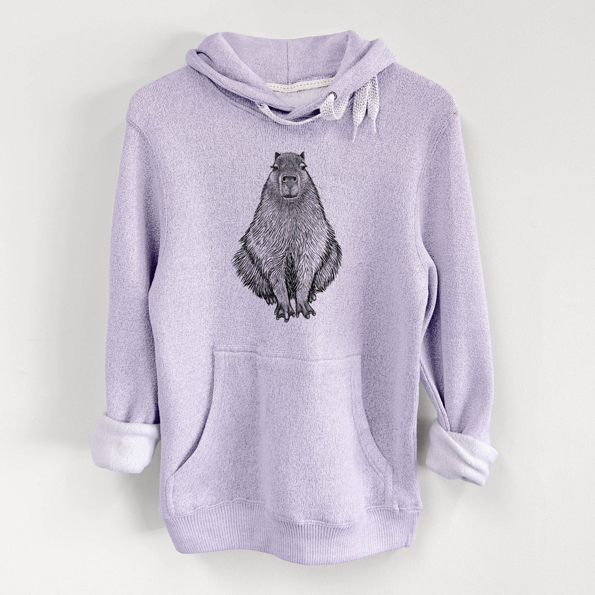 Capybara - Hydrochoerus hydrochaeris - Knit Hoodie