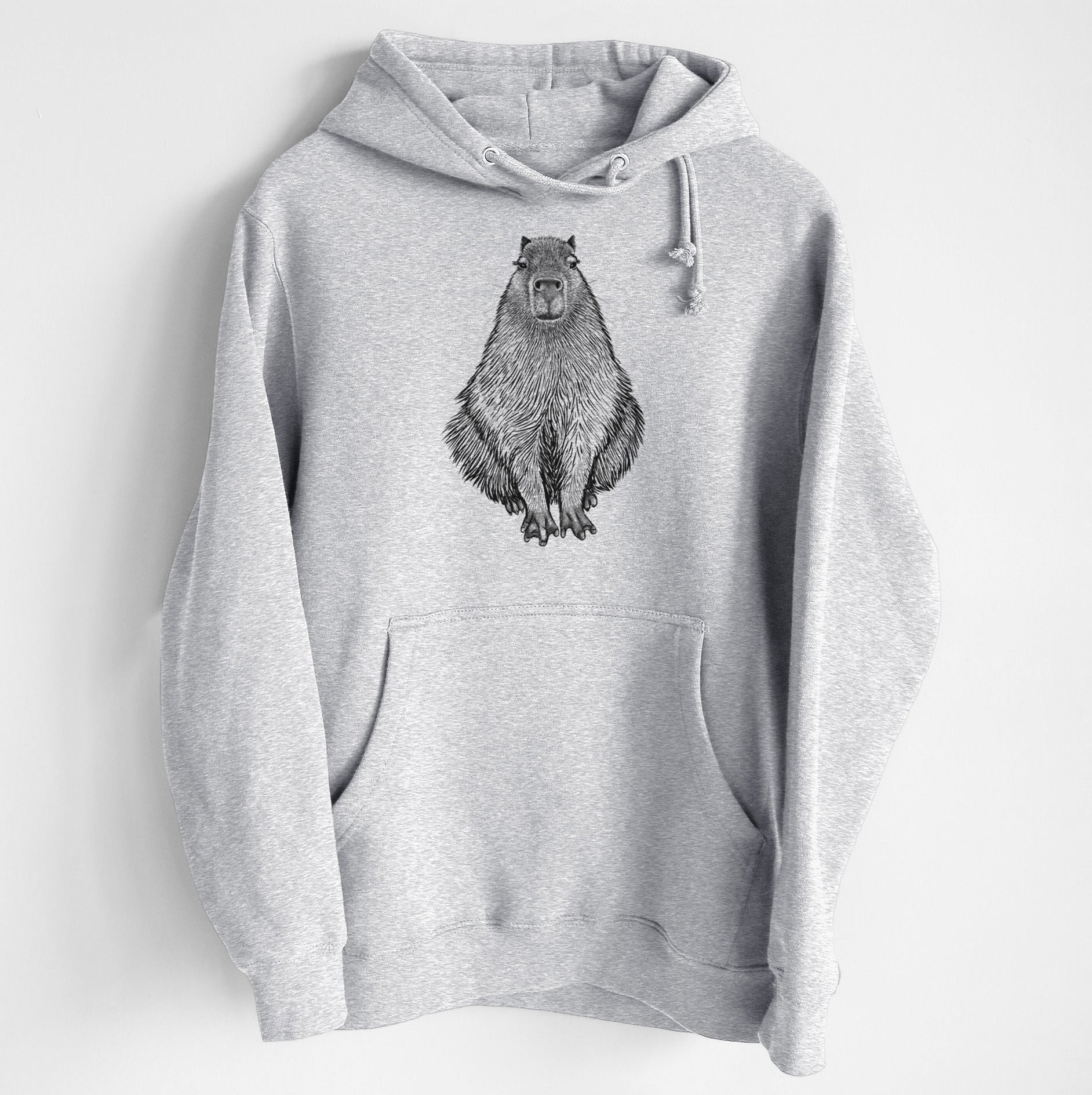 Capybara - Hydrochoerus hydrochaeris - Heavyweight Fleece Hoodie