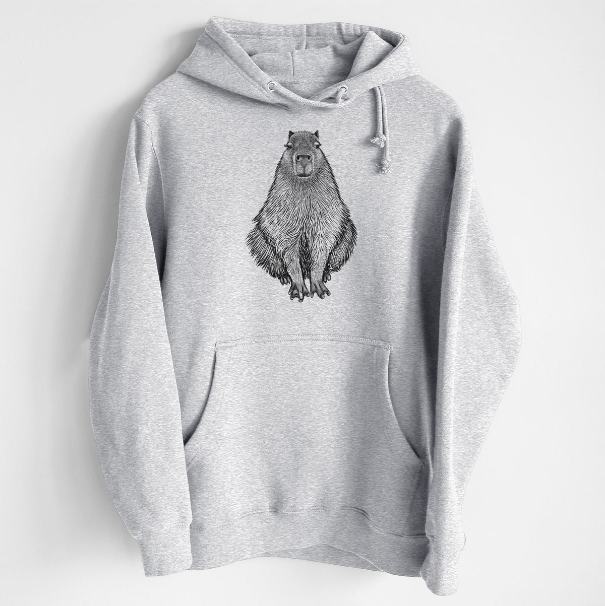 Capybara - Hydrochoerus hydrochaeris - Heavyweight Fleece Hoodie