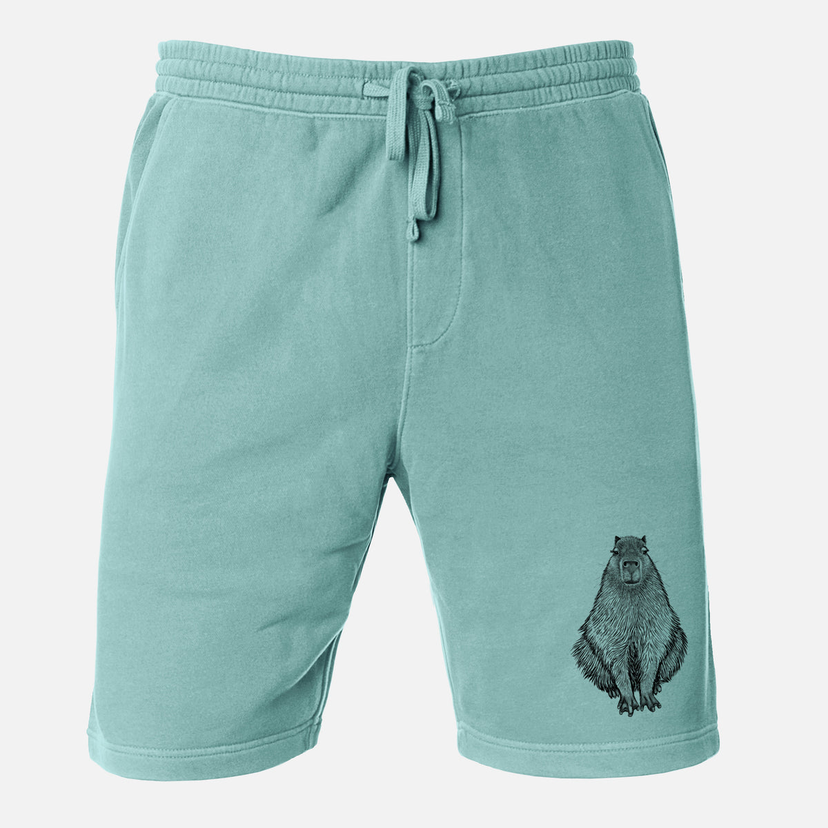 Capybara - Hydrochoerus hydrochaeris - Unisex Pigment Dyed Shorts