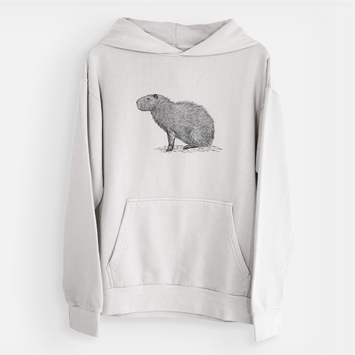 Capybara Profile - Hydrochoerus hydrochaeris  - Urban Heavyweight Hoodie