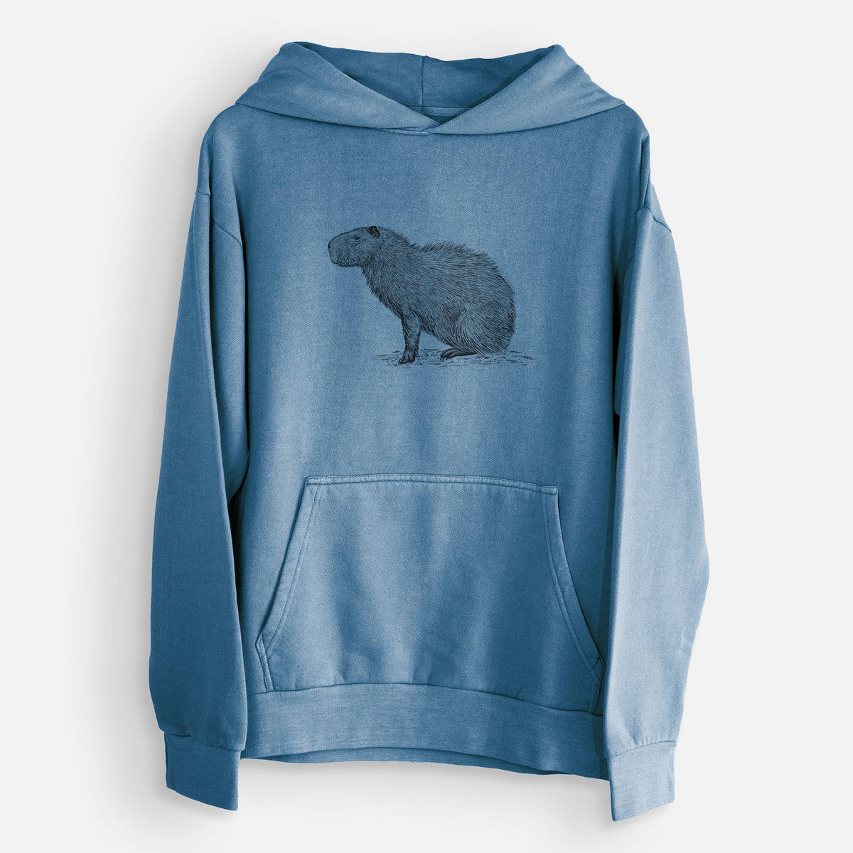 Capybara Profile - Hydrochoerus hydrochaeris  - Urban Heavyweight Hoodie