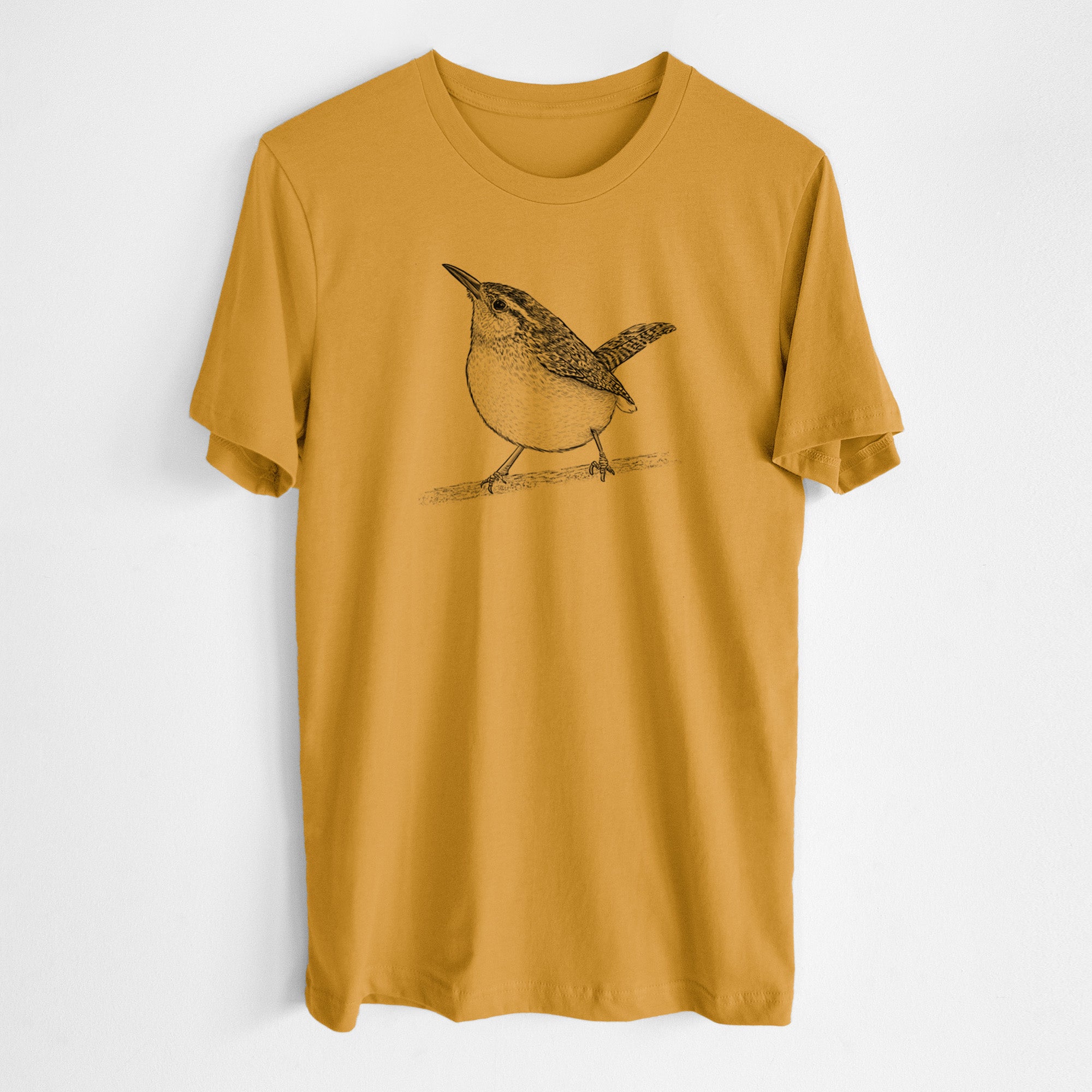 Carolina Wren - Thryothorus ludovicianus - Lightweight 100% Cotton Unisex Crewneck