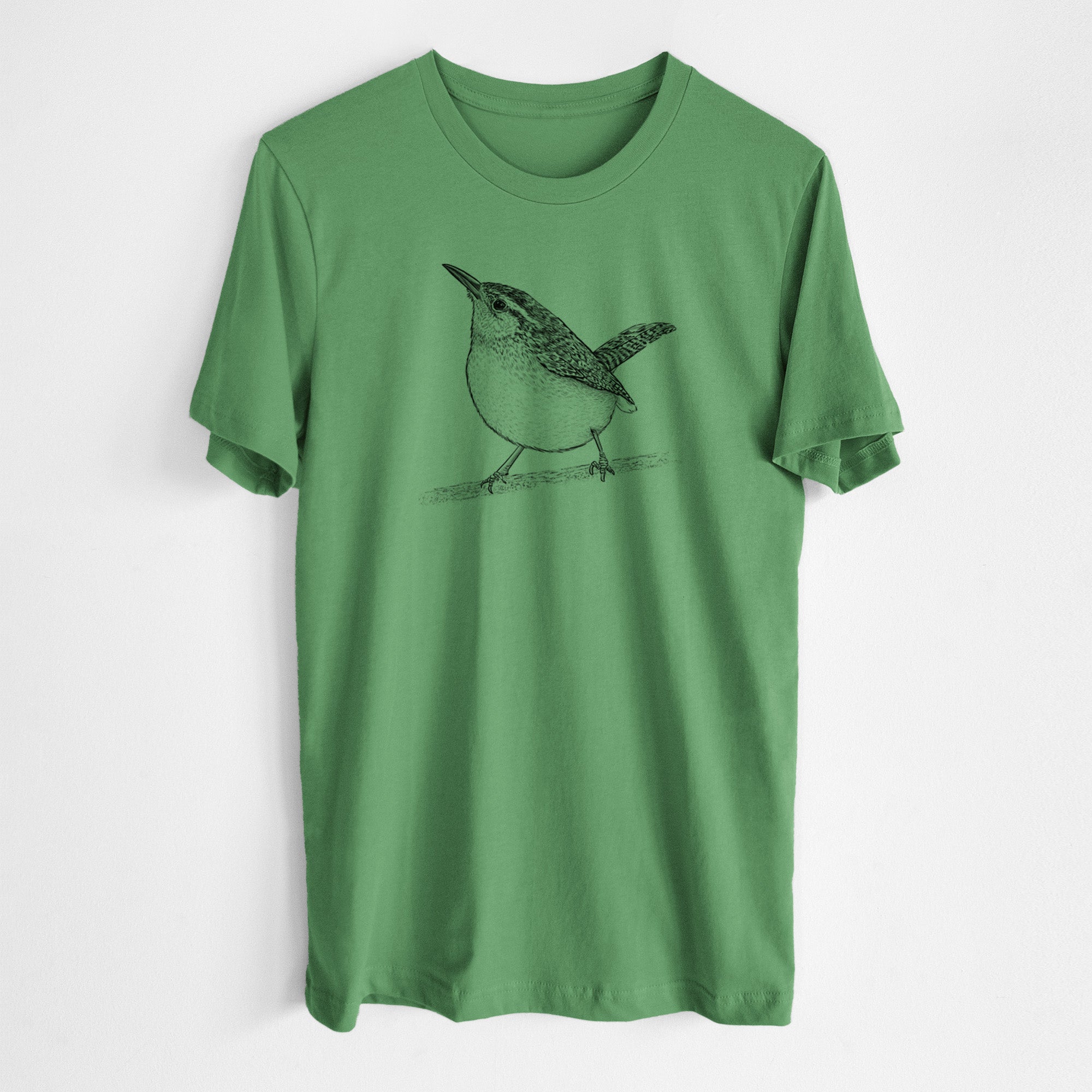 Carolina Wren - Thryothorus ludovicianus - Lightweight 100% Cotton Unisex Crewneck