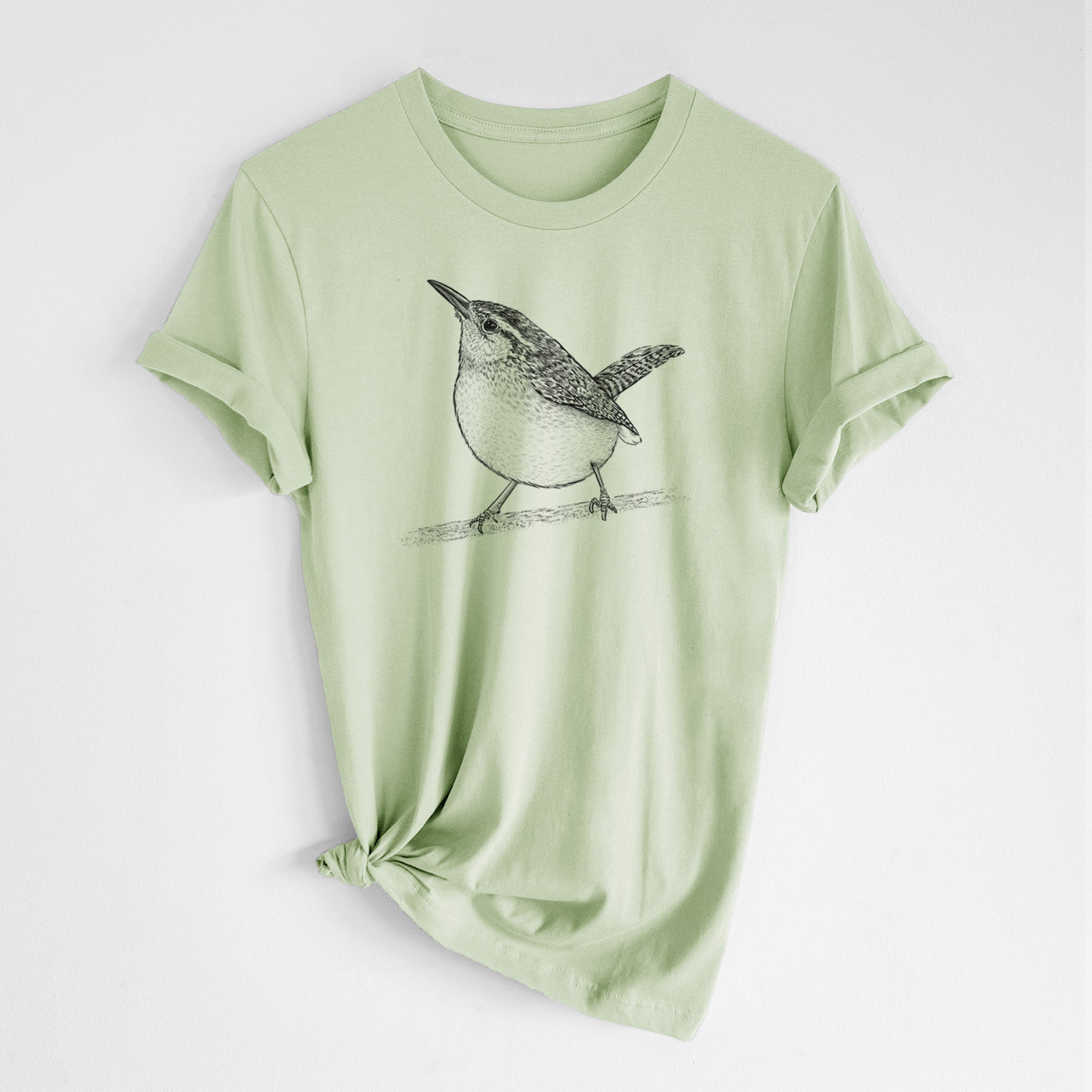 Carolina Wren - Thryothorus ludovicianus - Lightweight 100% Cotton Unisex Crewneck