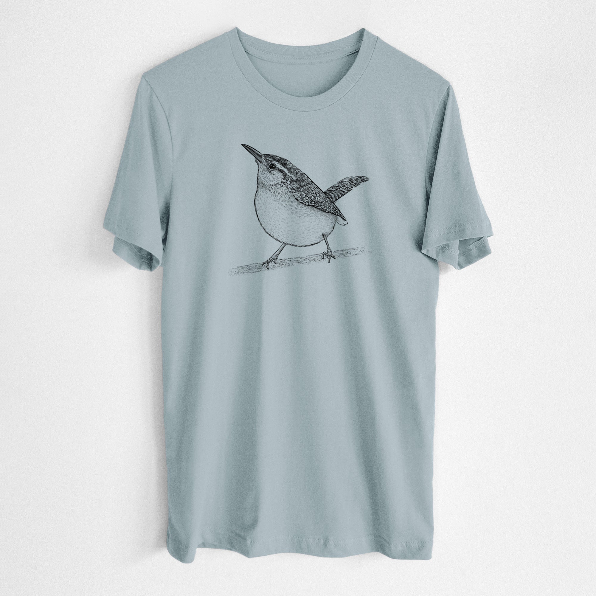 Carolina Wren - Thryothorus ludovicianus - Lightweight 100% Cotton Unisex Crewneck