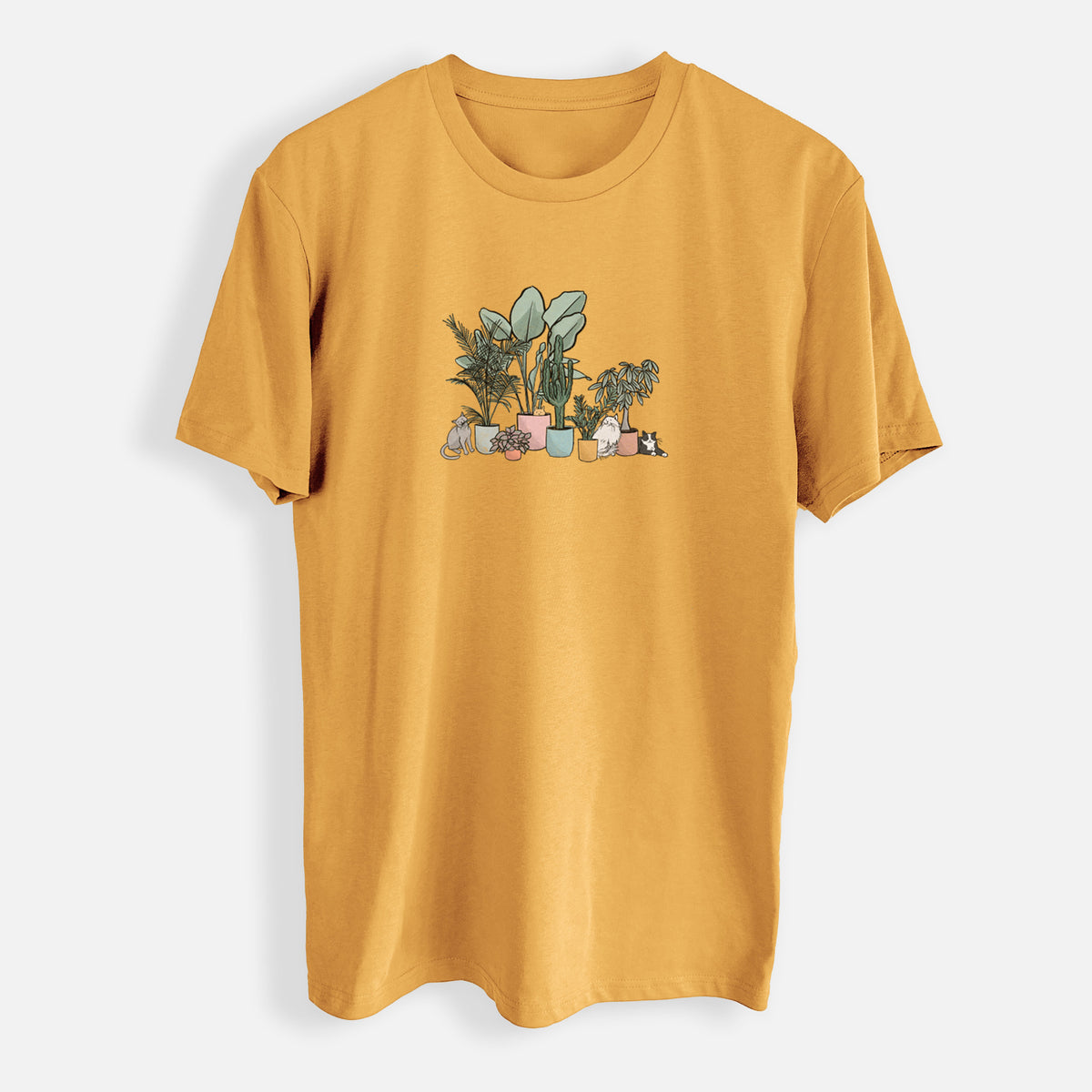 Cats and Plants - Mens Everyday Staple Tee