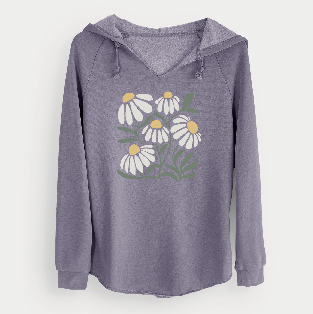 Chamomile Vibes - Cali Wave Hooded Sweatshirt