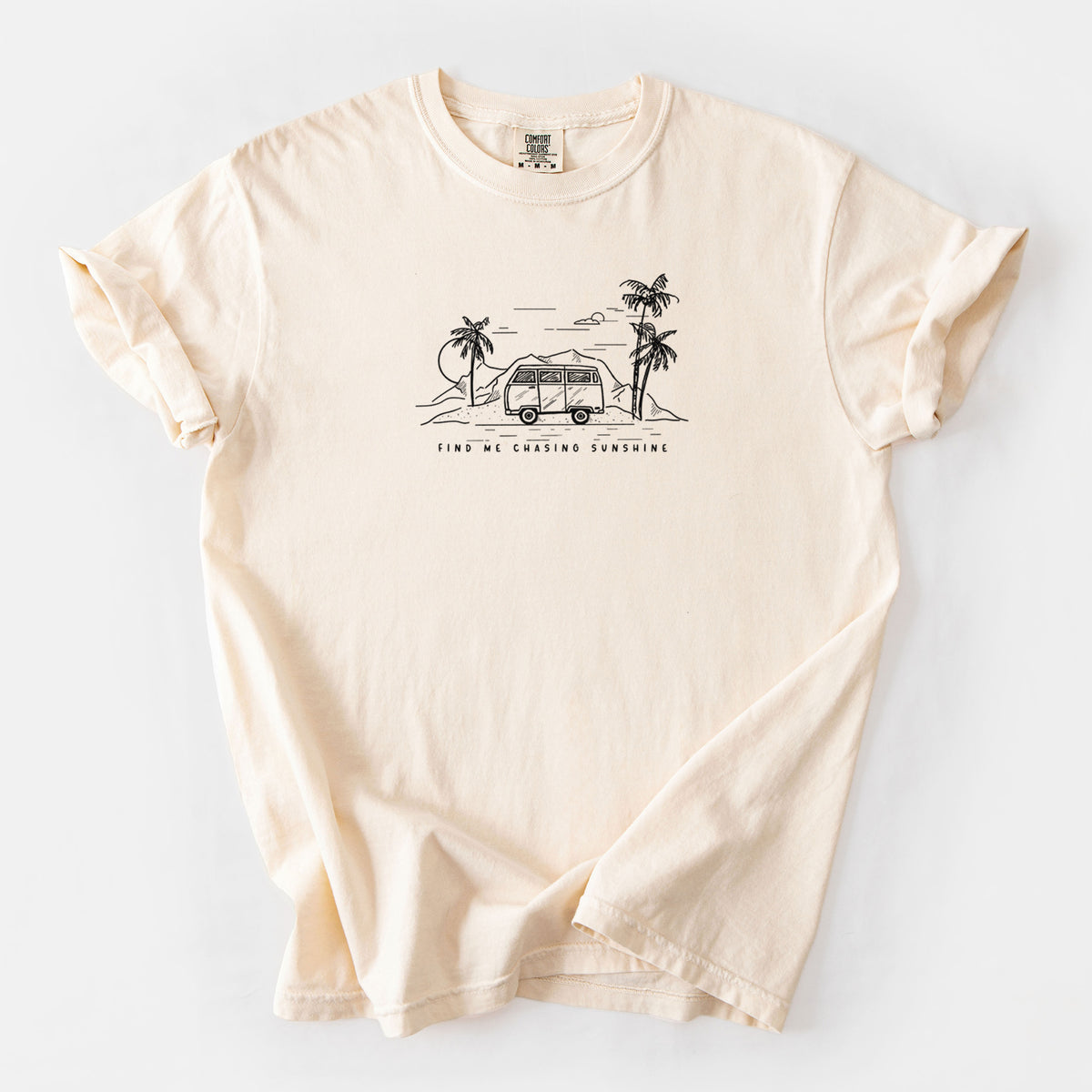 Find Me Chasing Sunshine - Unisex Comfort Colors Garment-Dyed Heavyweight T-shirt