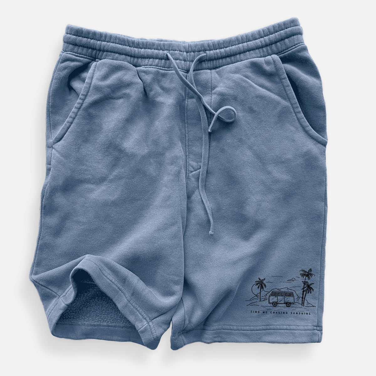 Find Me Chasing Sunshine - Unisex Pigment Dyed Shorts