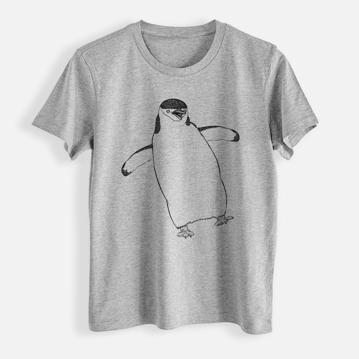 Chinstrap Penguin - Pygoscelis antarcticus - Womens Everyday Maple Tee