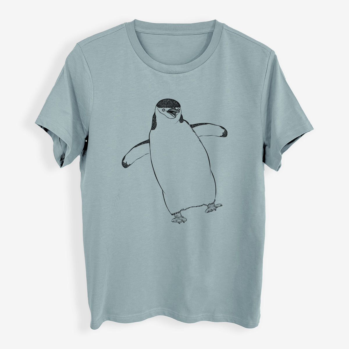 Chinstrap Penguin - Pygoscelis antarcticus - Womens Everyday Maple Tee