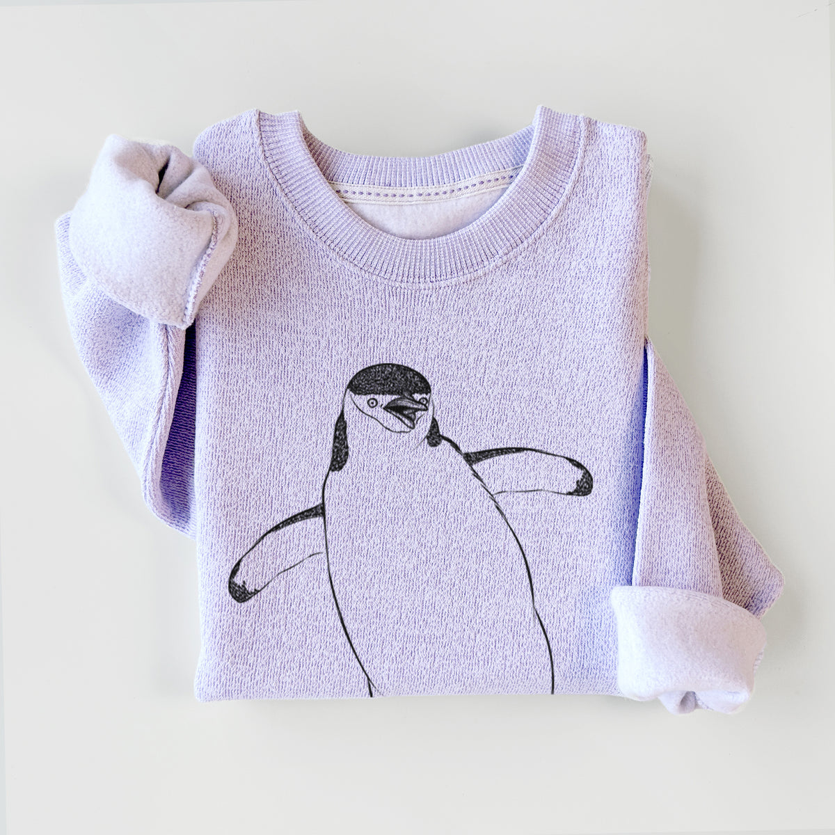 Chinstrap Penguin - Pygoscelis antarcticus - Knit Sweatshirt