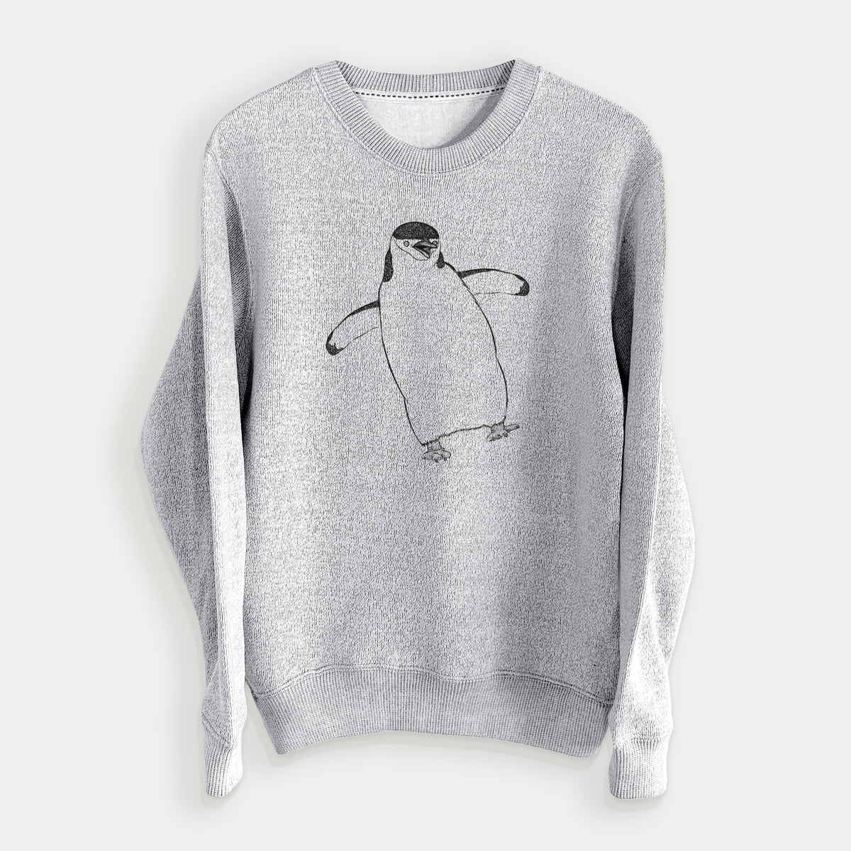 Chinstrap Penguin - Pygoscelis antarcticus - Knit Sweatshirt