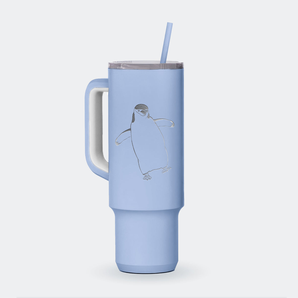 Chinstrap Penguin - Pygoscelis antarcticus - 40oz Skinny Recharge Tumbler