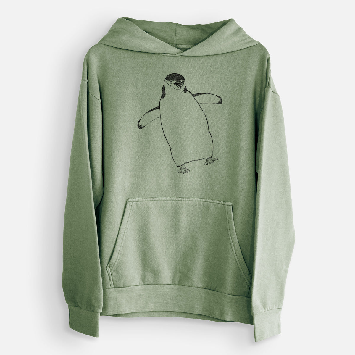 Chinstrap Penguin - Pygoscelis antarcticus  - Urban Heavyweight Hoodie