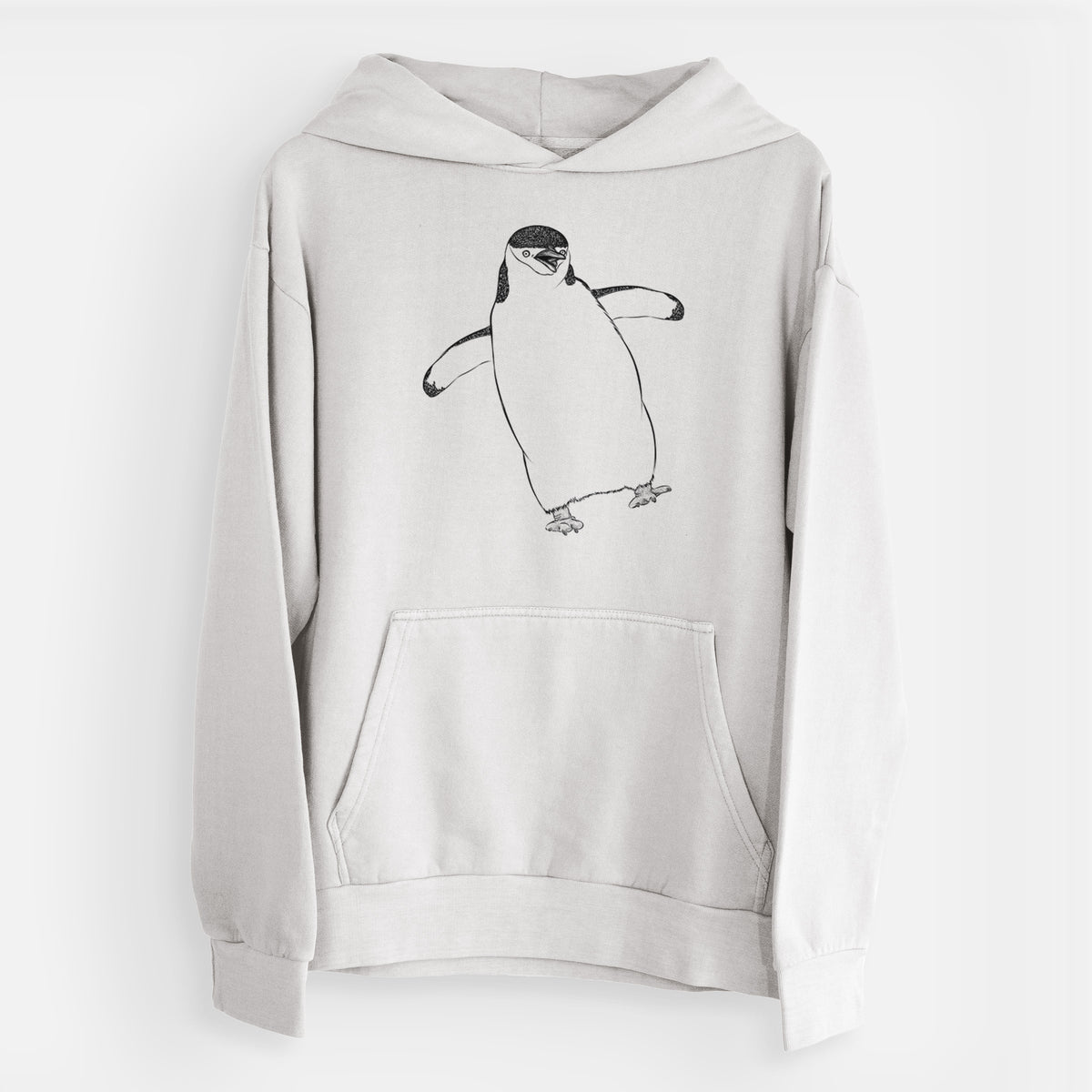 Chinstrap Penguin - Pygoscelis antarcticus  - Urban Heavyweight Hoodie