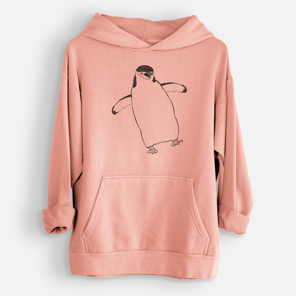 Chinstrap Penguin - Pygoscelis antarcticus  - Urban Heavyweight Hoodie