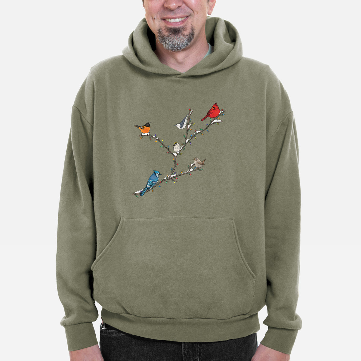 Christmas Backyard Birds  - Bodega Midweight Hoodie