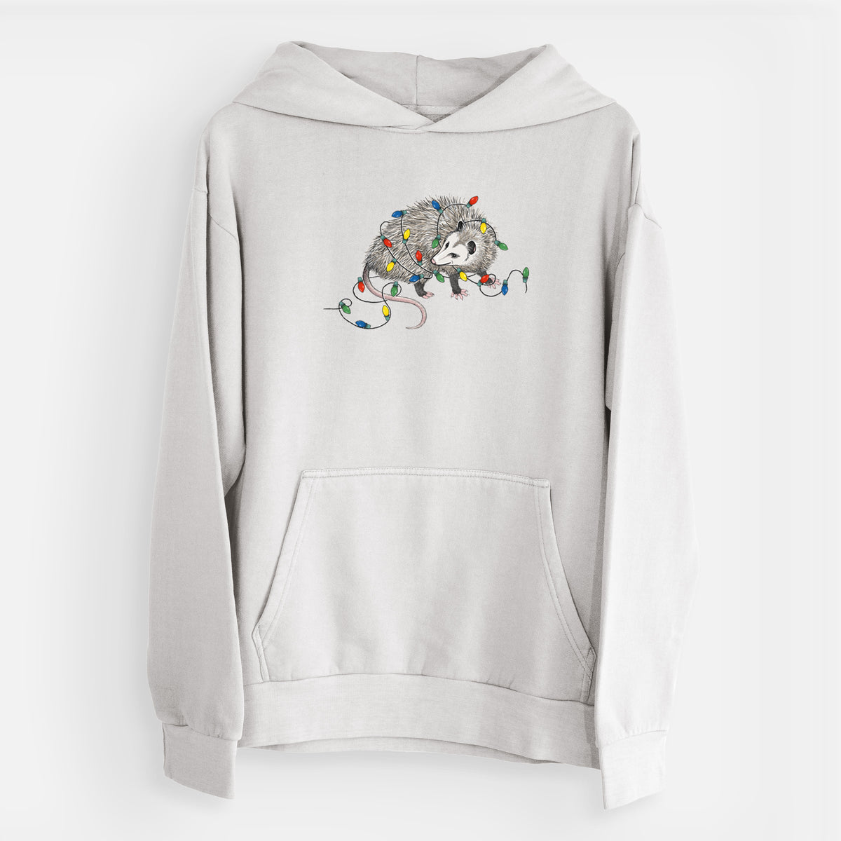 Christmas Opossum  - Urban Heavyweight Hoodie