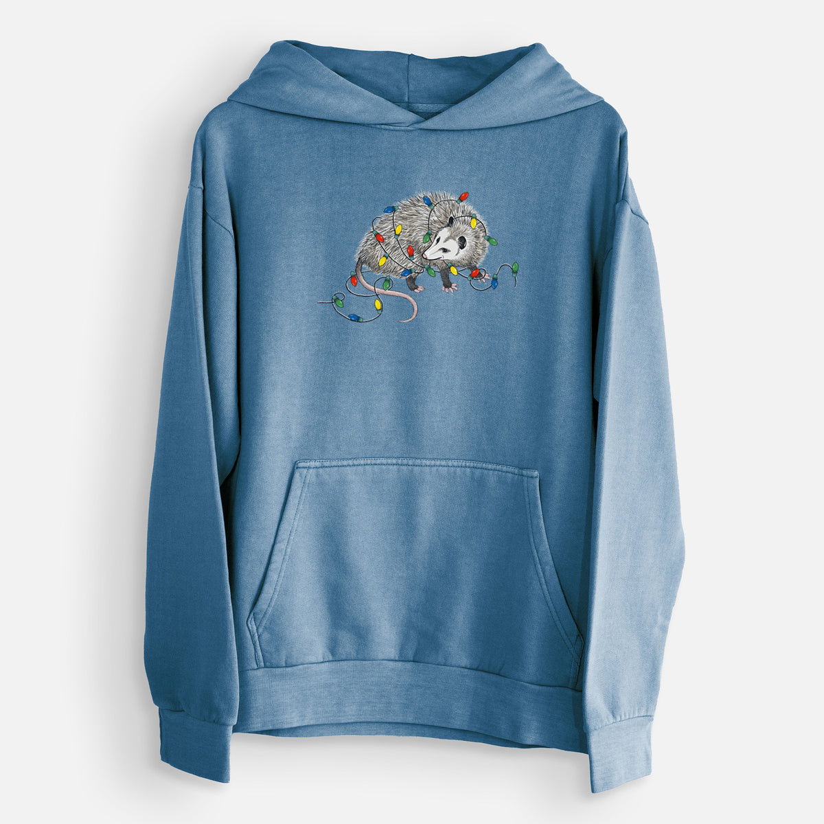 Christmas Opossum  - Urban Heavyweight Hoodie