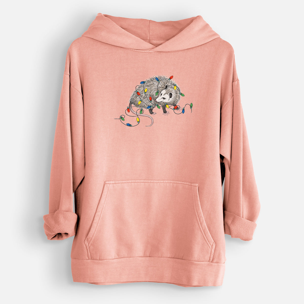 Christmas Opossum  - Urban Heavyweight Hoodie