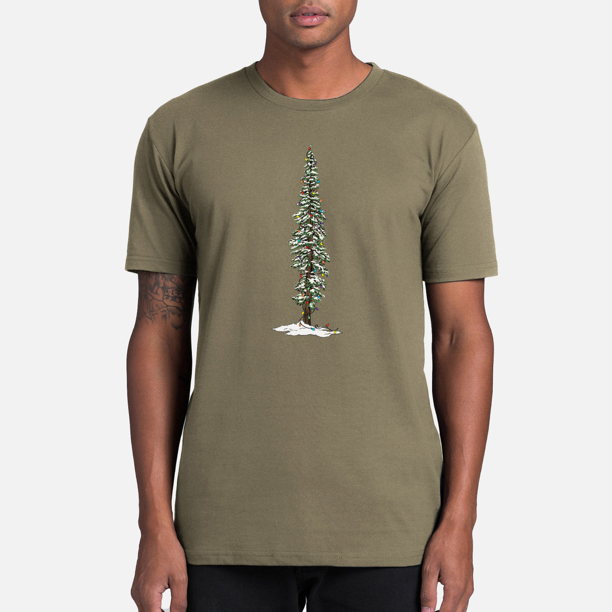 Christmas Redwood Tree - Mens Everyday Staple Tee