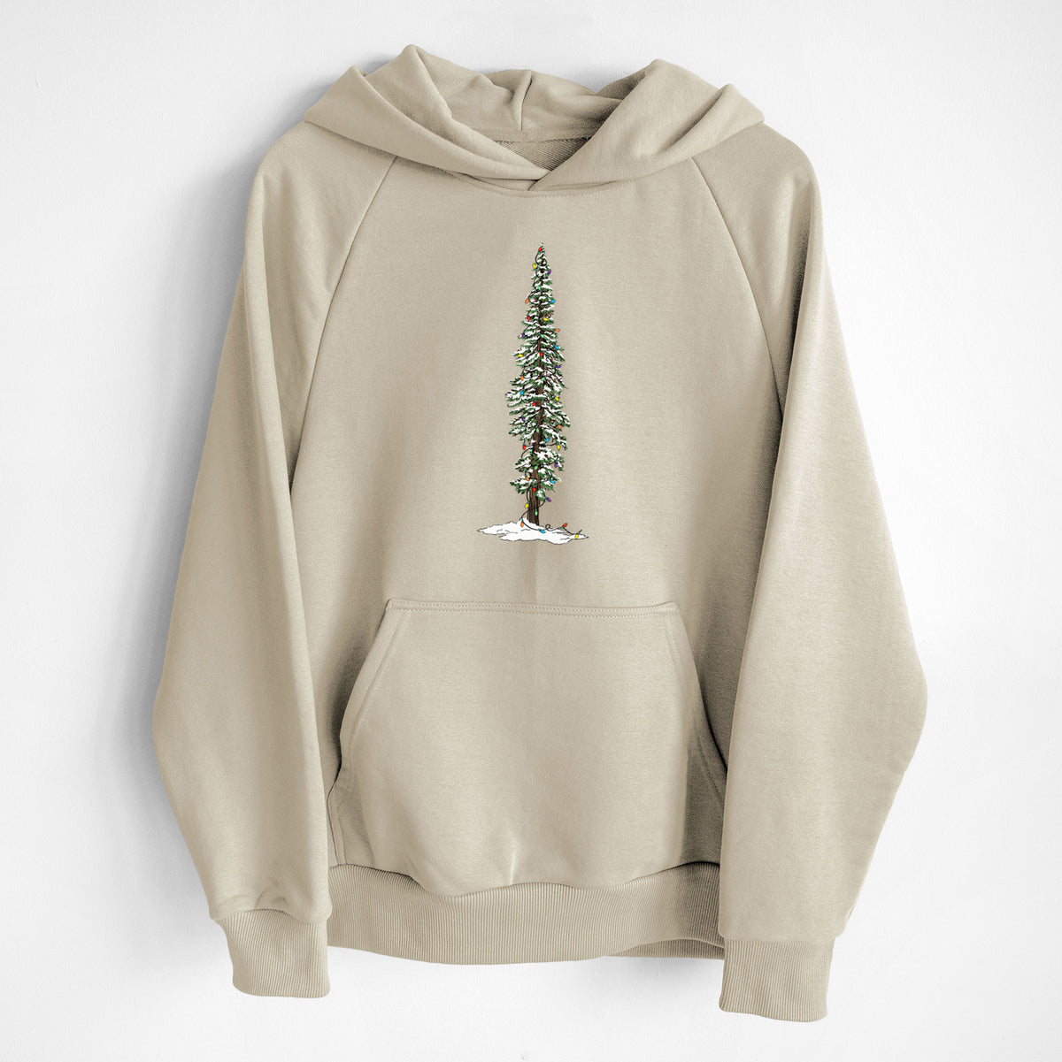 Christmas Redwood Tree - UltraLuxe Heavyweight French Terry Hoodie