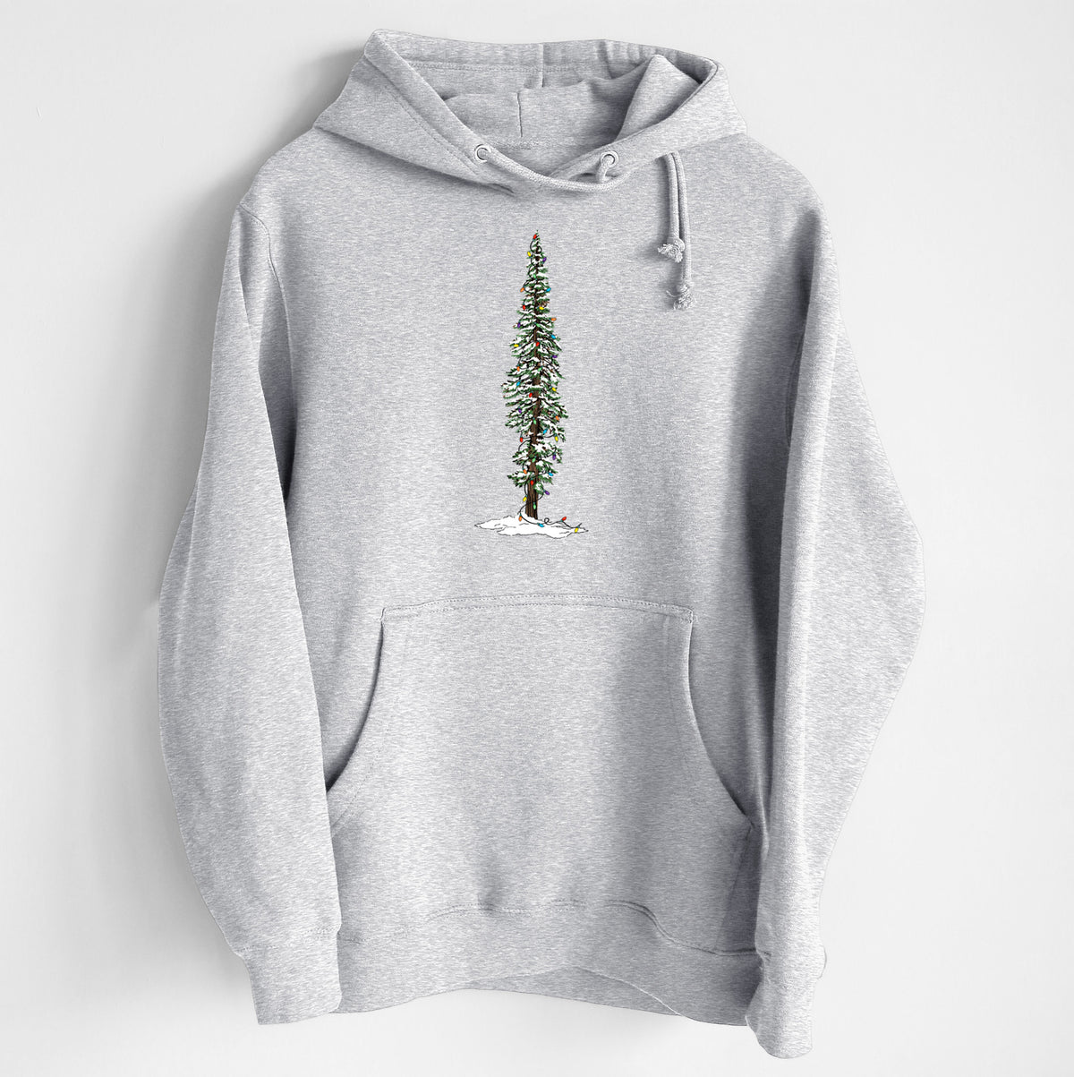 Christmas Redwood Tree - Heavyweight Fleece Hoodie