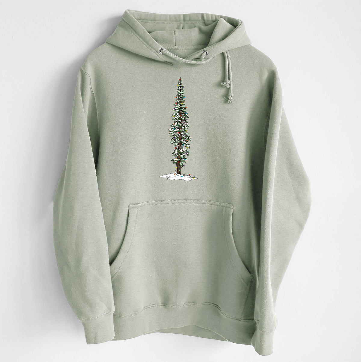 Christmas Redwood Tree - Heavyweight Fleece Hoodie