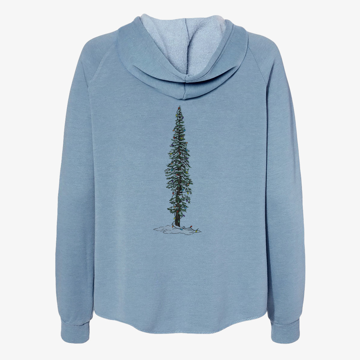 ChristmasRedwood - Women's Cali Wave Zip-Up Sweatshirt
