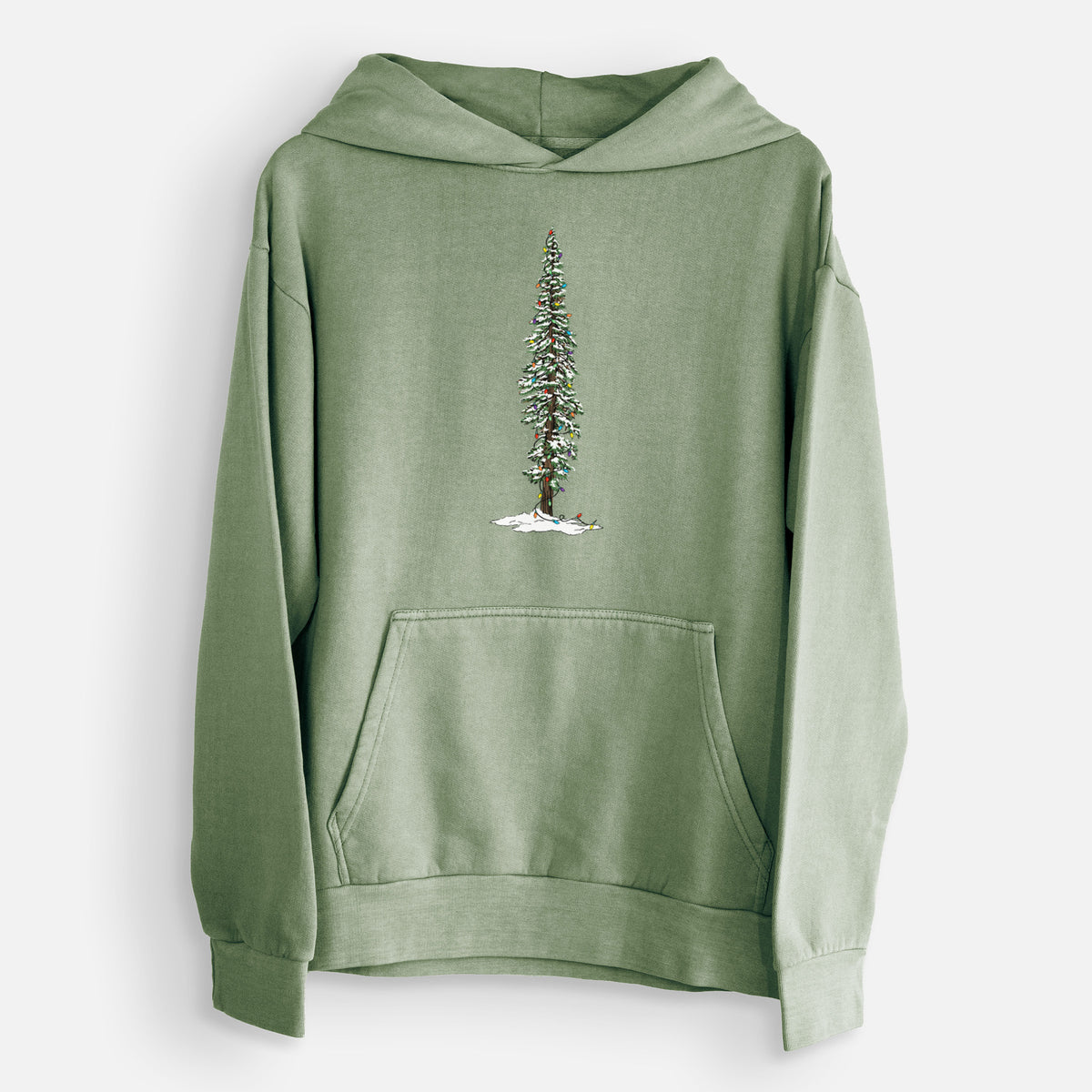 Christmas Redwood Tree  - Urban Heavyweight Hoodie