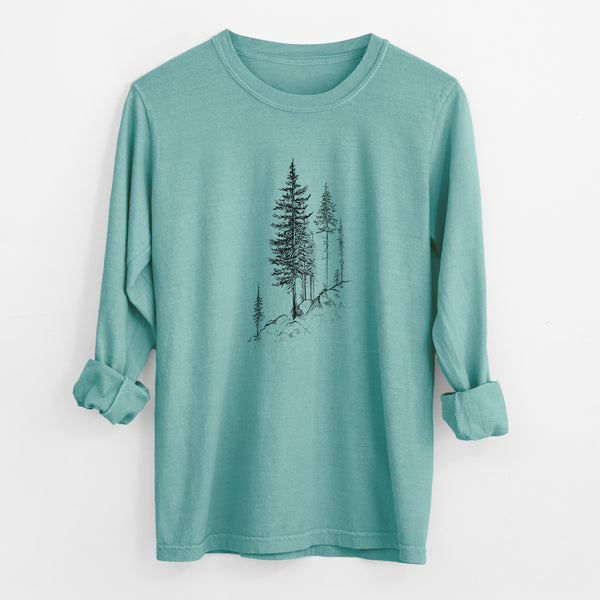 Cliffside Pines - Unisex Comfort Colors 100% Cotton Long Sleeve ...