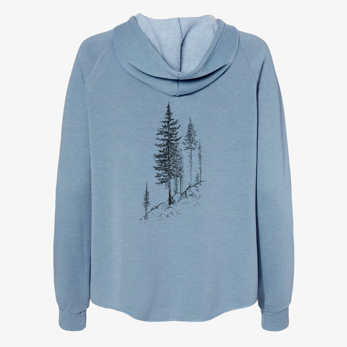Cliffside Pines - Women&#39;s Cali Wave Zip-Up Sweatshirt