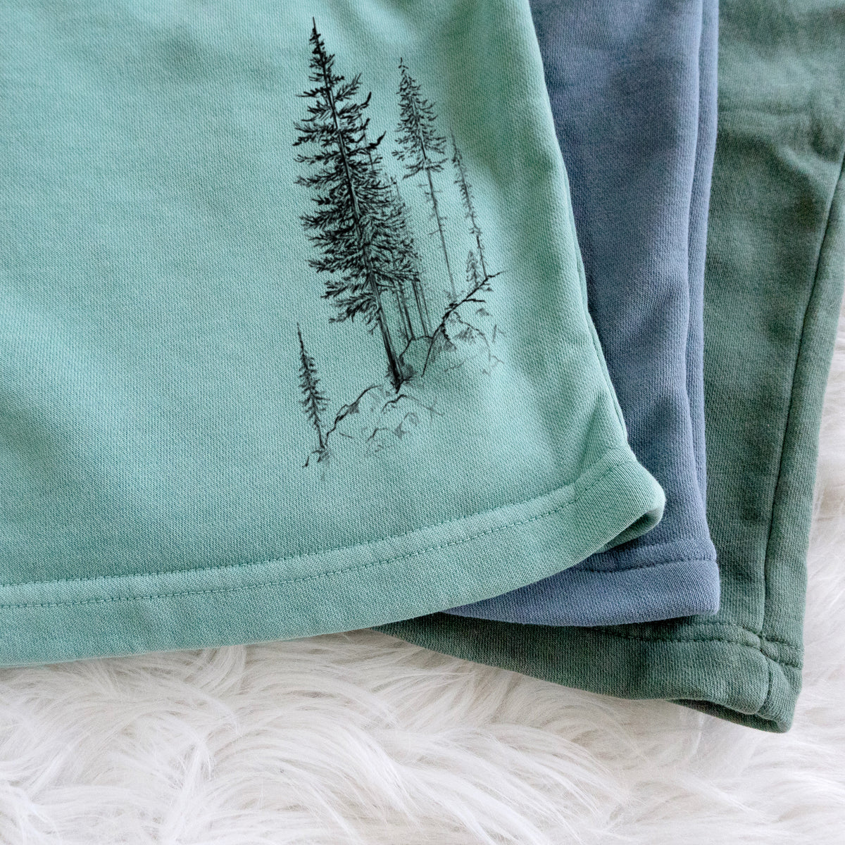 Cliffside Pines - Unisex Pigment Dyed Shorts