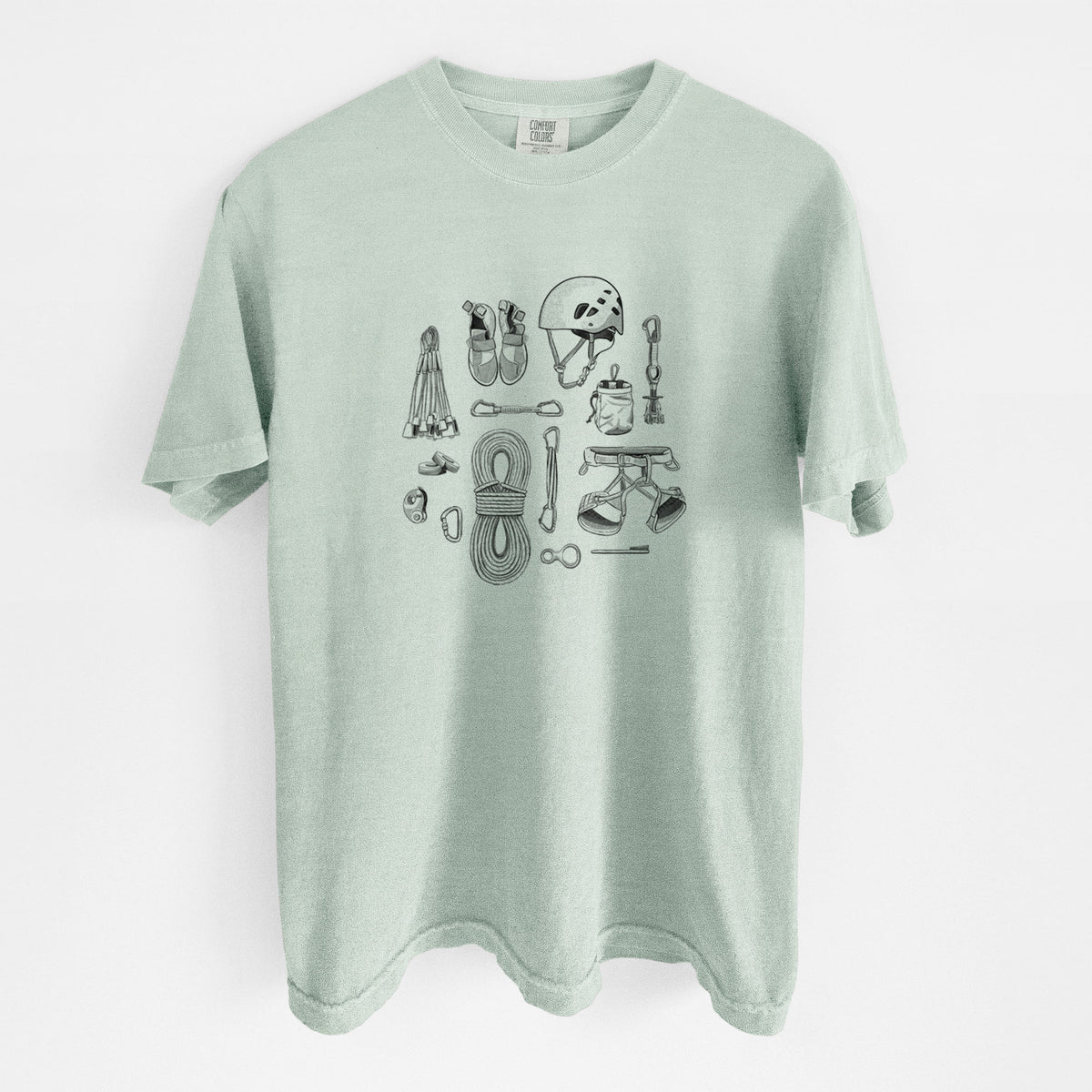 Summit Climbing Essentials - Unisex Comfort Colors Garment-Dyed Heavyweight T-shirt