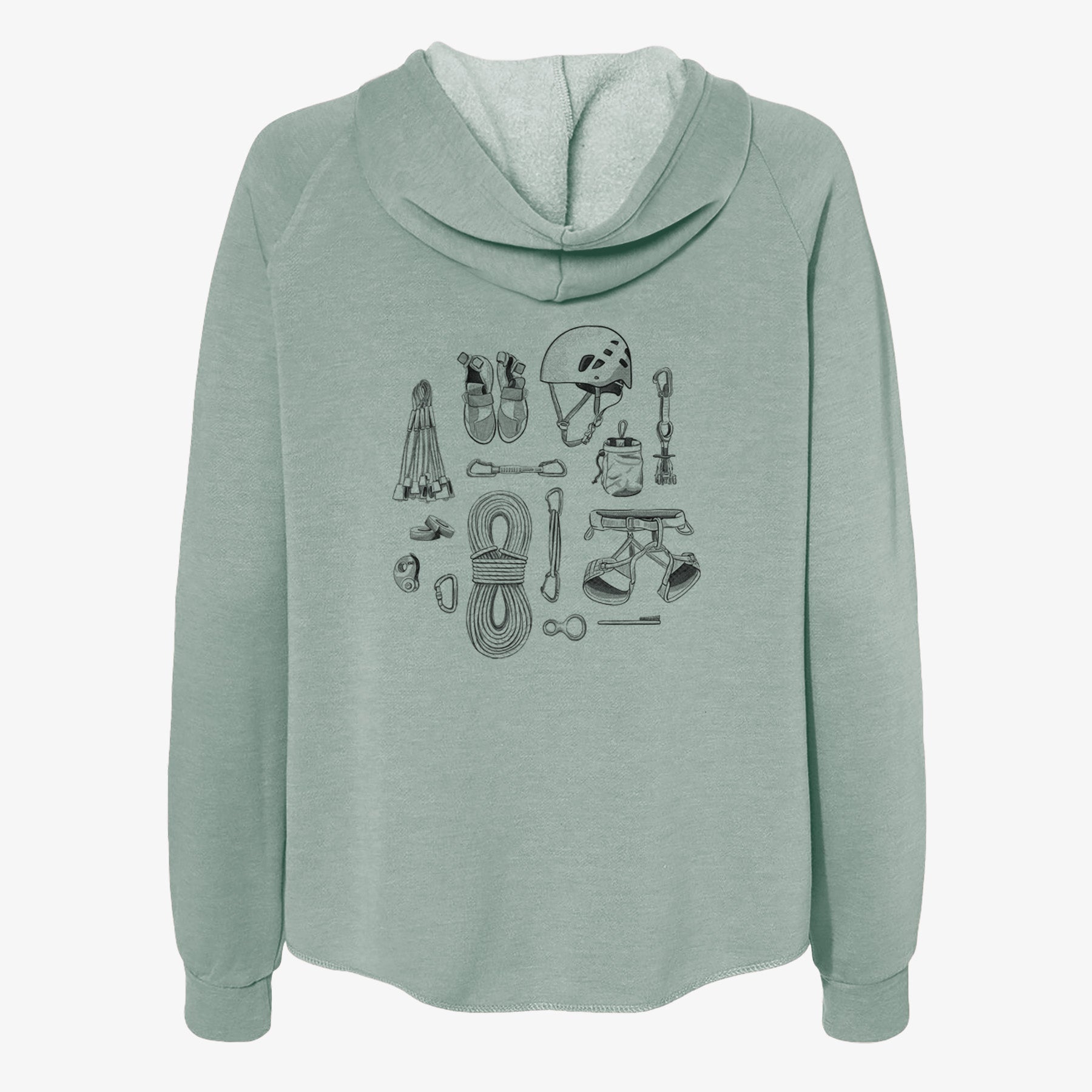 Summit Climbing Essentials - Women's Cali Wave Zip-Up Sweatshirt