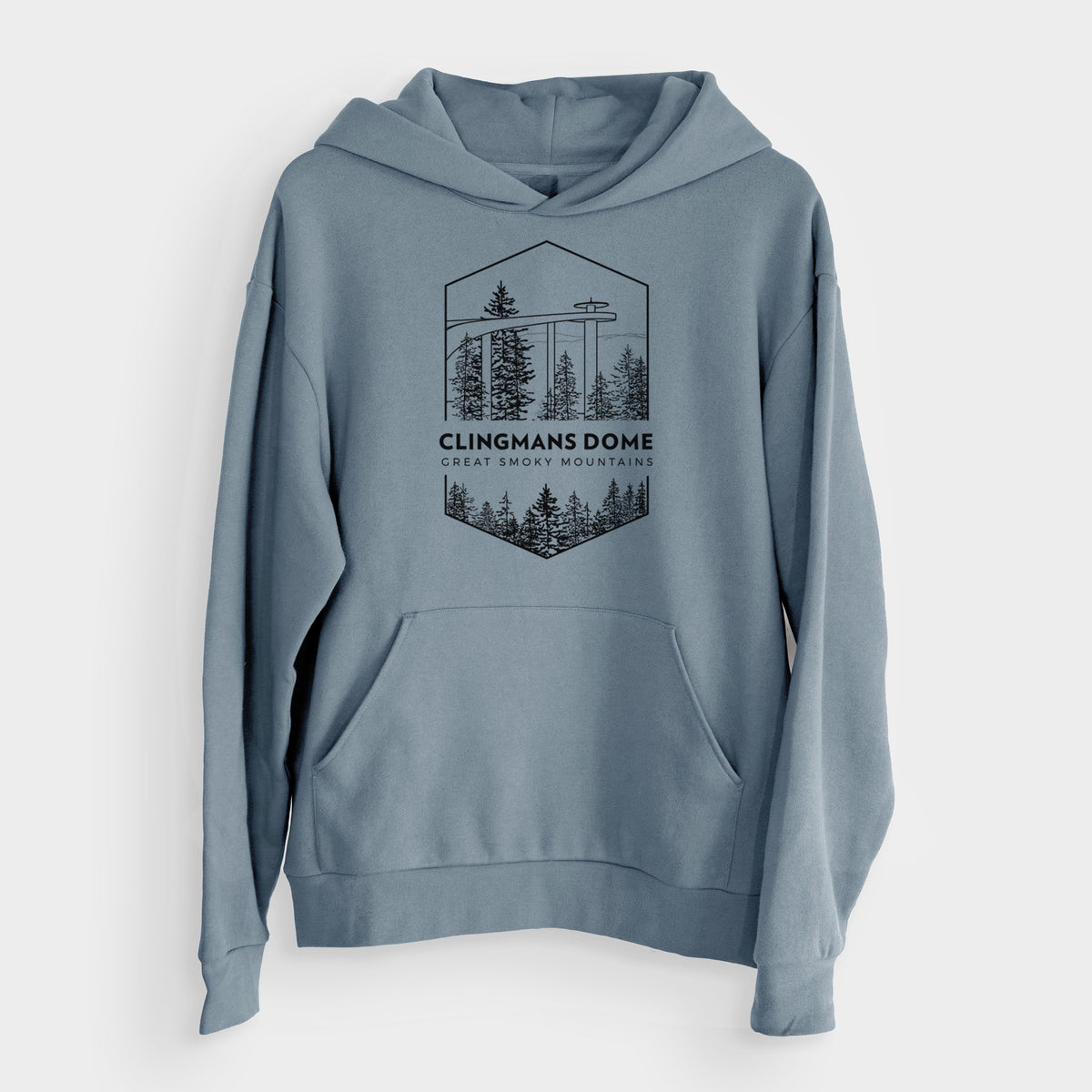 Clingmans Dome - Great Smoky Mountains National Park  - Bodega Midweight Hoodie